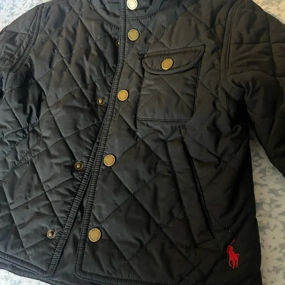 Ralph Lauren Girls Black Polo Jacket 🖤 (Size 2T)